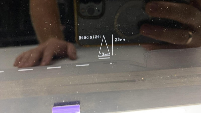 ⭕ 17-19 Model 3 Middle Panoramic Sunroof Fixed Roof Glass Moonroof 108