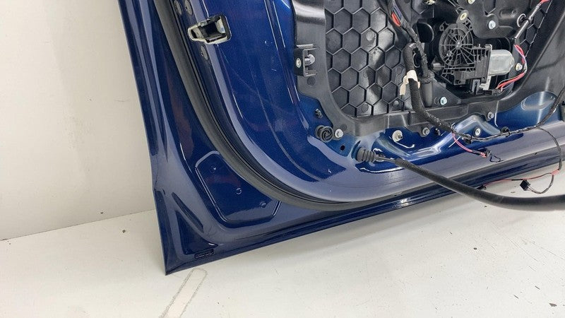 1096620-00-H ⭕ 2017-2020 Tesla Model 3 M3 Front Driver Side Door Shell Panel Left Blue PPSB