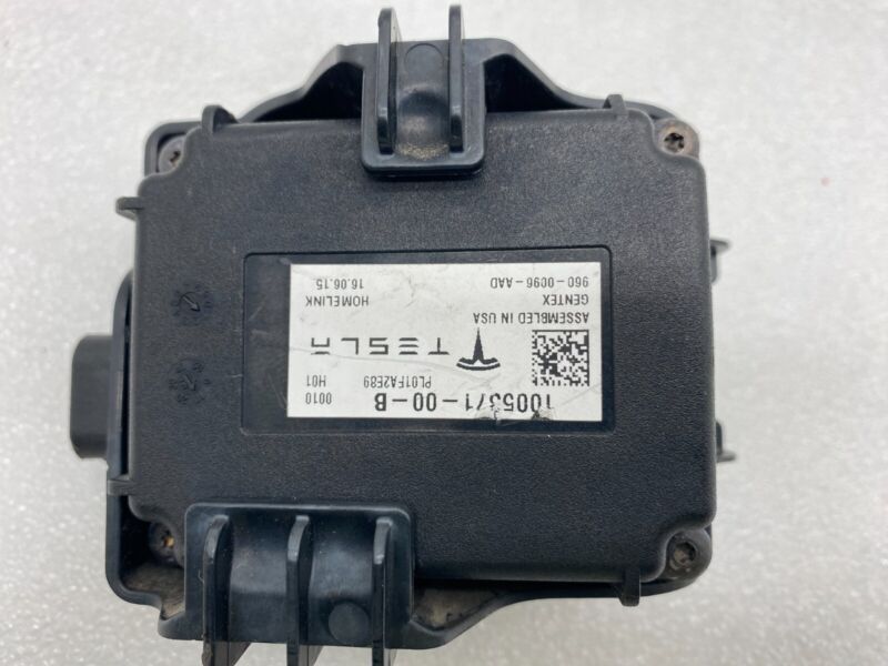 100537100B 12-20 Model S X Homelink Computer Garage Door Opener Control Module 1005371-00-B