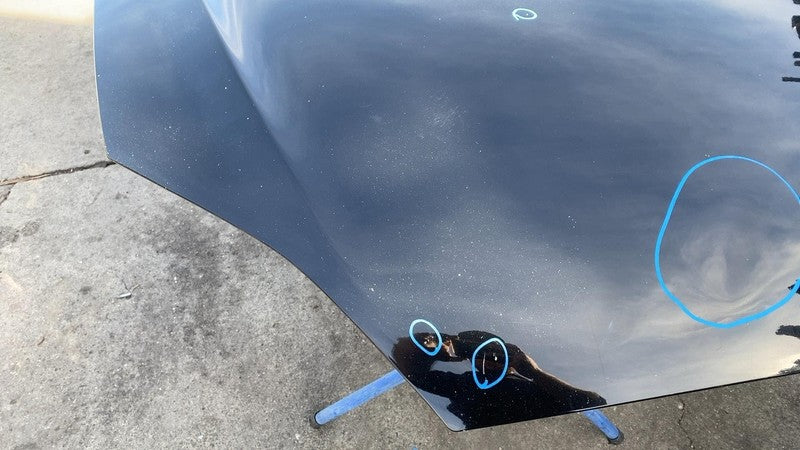2012-2015 Tesla Model S MS Front Bonnet Hood Shell Panel Assembly Black - PBSB