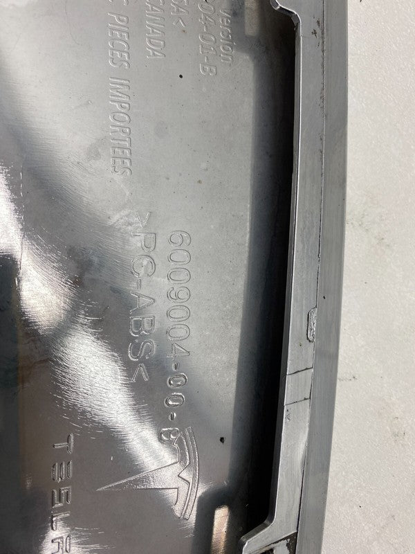 6009004 00 B ⭕12-15 Tesla Model S Rear Bumper Lower Trim Applique Chrome Molding 6009004-00-B