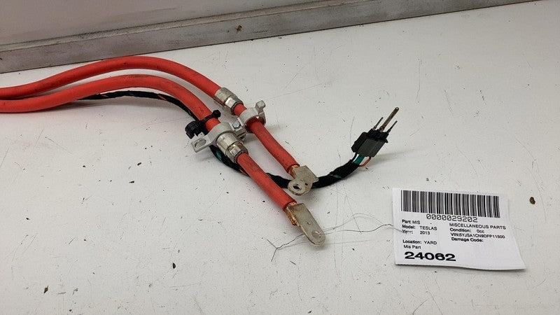 ⭕ 12-15 Model S Rear HV Junction Box to Charge Port Cable Harness 1004