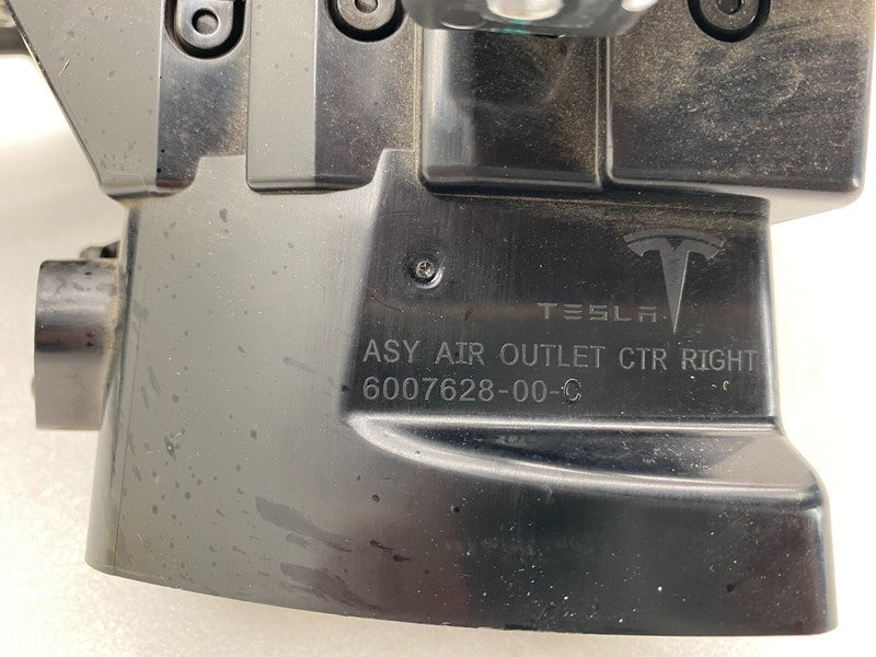600762800C ⭕ 2012-2020 Model S Right Center Dash Air Vent Grillle Trim Molding 6007628-00-C