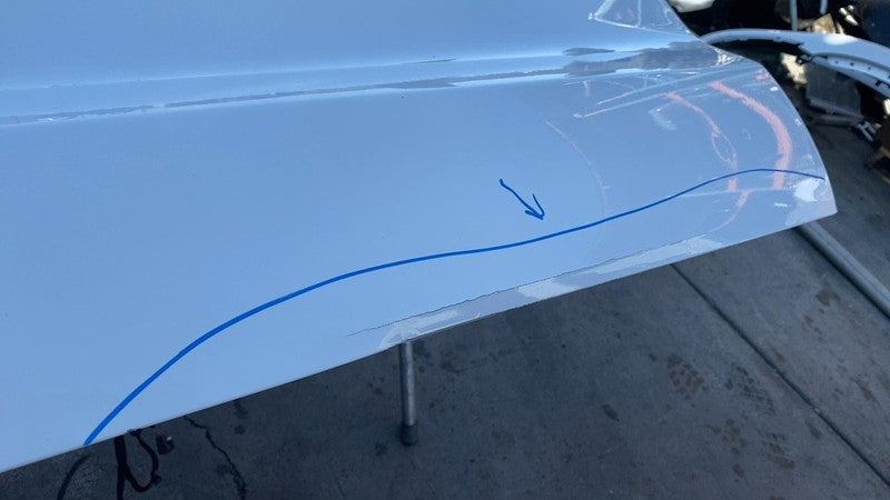 ⭕ 2017-2024 Chrysler Pacifica Front Driver Side Door Assembly Left LH White PW7