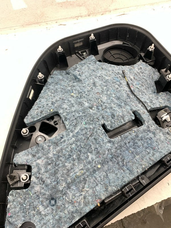 100296500 ⭕12-20 Tesla Model S Black Rear Driver Side Door Panel Trim Card Left 1002965-00