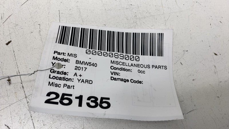 ⭕ 2017-2022 BMW 540i Tow Hook Towing Eye Hinge w/ Emergency Tool Case