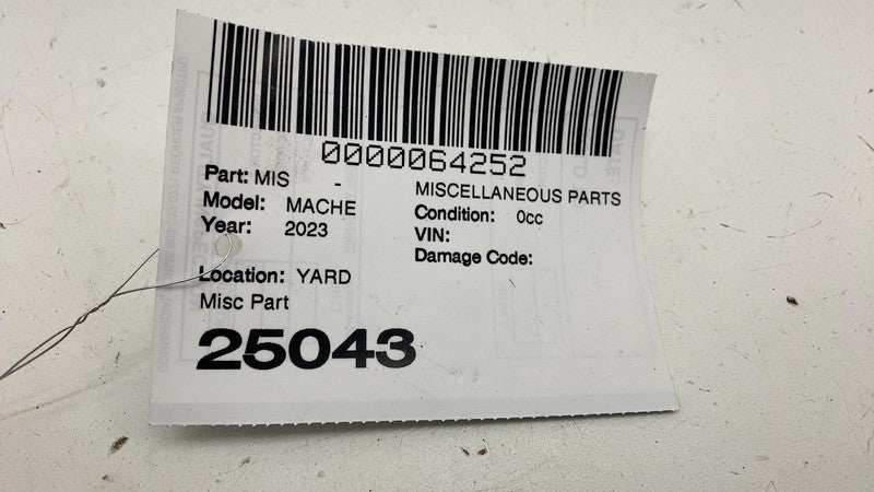 ⭕ 2021-2024 Ford Mustang Mach-E Front Driver Side Dash Audio Sound Spe