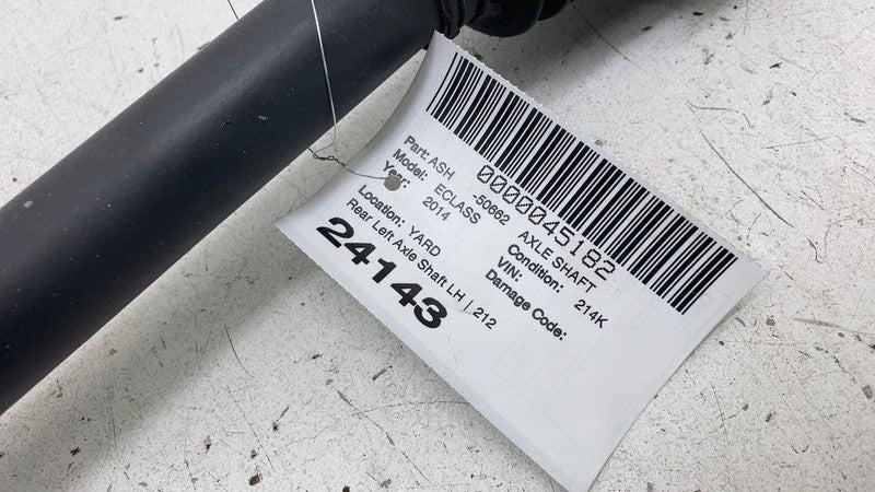 A2203570191 ⭕ 07-18 Mercedes E350 E400 E-Class Rear Left CV Axle Halfshaft A2203570191 RWD