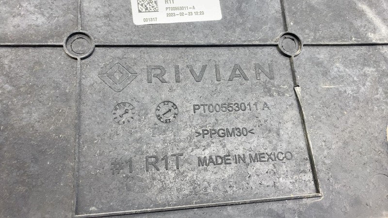 PT00553011A 2022-2024 Rivian RIT Rear Bumper Lower Valance Diffuser Splash Shield Cover OEM
