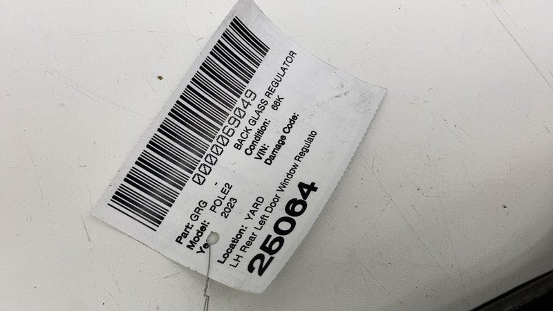 9401998 ⭕ 2021-2023 Polestar 2 PS2 Rear Left Door Window Regulator & Carrier OEM 9401998