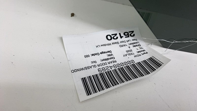 E9 43R-014553 ⭕ 2020-2024 Tesla Model Y MY Rear Driver Side Door Window Glass Left LH Assembly