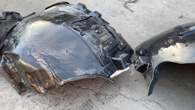 16-19 Mercedes-Benz GLE350 Front Inner Fender Liner Splash Guard Shield Right RH