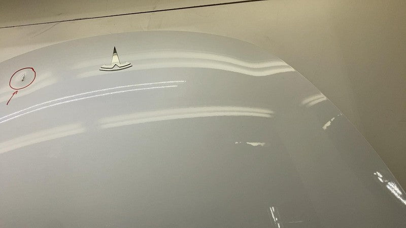 ⭕ 2020-2024 Tesla Model Y Front Bonnet Hood Shell Panel Assy White PPSW (DAMAGE)