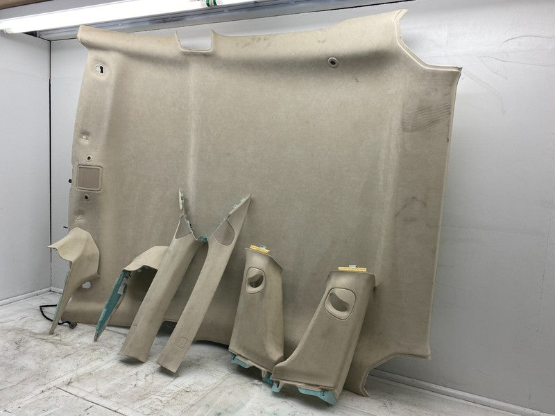 ⭕ 12-15 Tesla Model S SET of Headliner Textile Upper A + B + C-Pillar