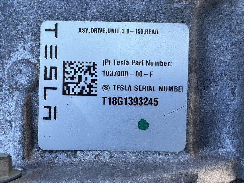 ⭕ 14-18 Tesla Model X S Rear Engine Electric Motor Small Drive Unit 10