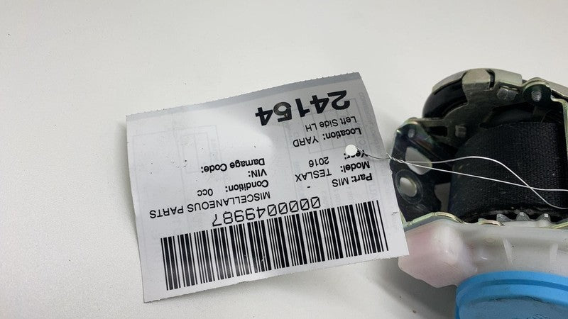 2016-2020 Tesla Model X Front Driver Side 1st Row Seat Belt & Retracto