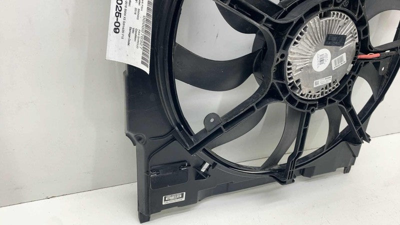 ⭕2014-2018 BMW X5 Sdrive35I F15 Engine Main Radiator Cooling Fan Shroud Assembly