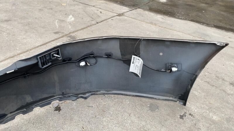 600817900E 2012-2015 Tesla Model S MS Rear Bumper Cover w/ Park Sensor & Harness Brown PPTI