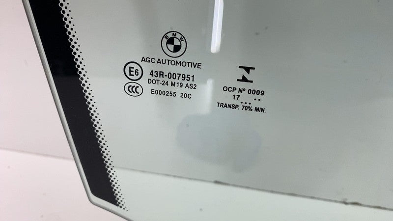 E6 43R-007951 ⭕2014-2020 BMW i3 I01 Front Passenger Side Door Window Glass Right E6 43R-007951