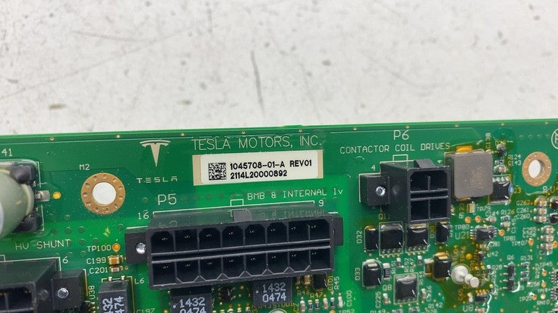104570801A 12-20 Model S 85kWh HV Battery Management System Module Motherboard 1045708-01-A