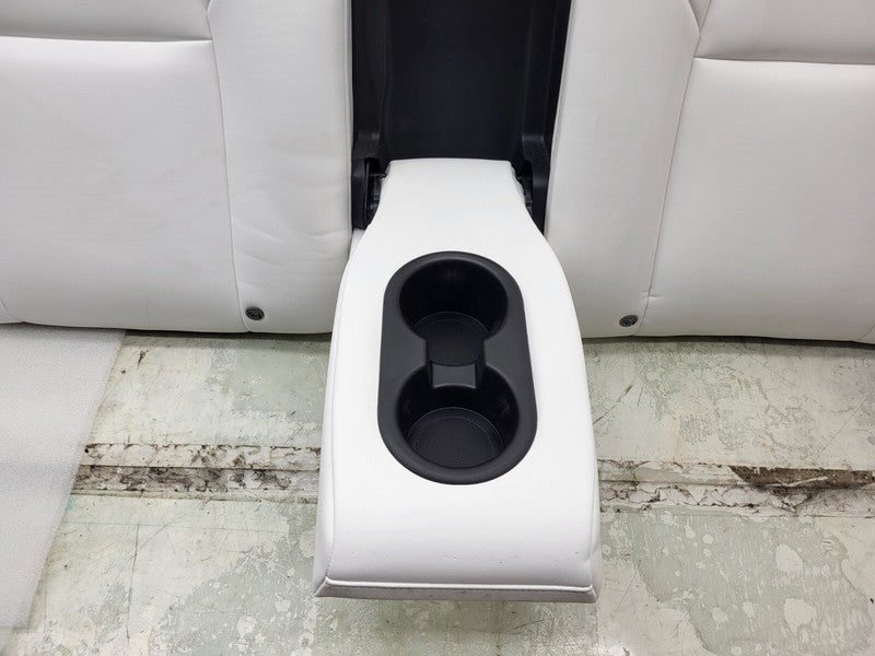 ⭕ 2017-2023 Tesla Model 3 Rear Left & Right 2nd Row Seat Upper Cushion White OEM