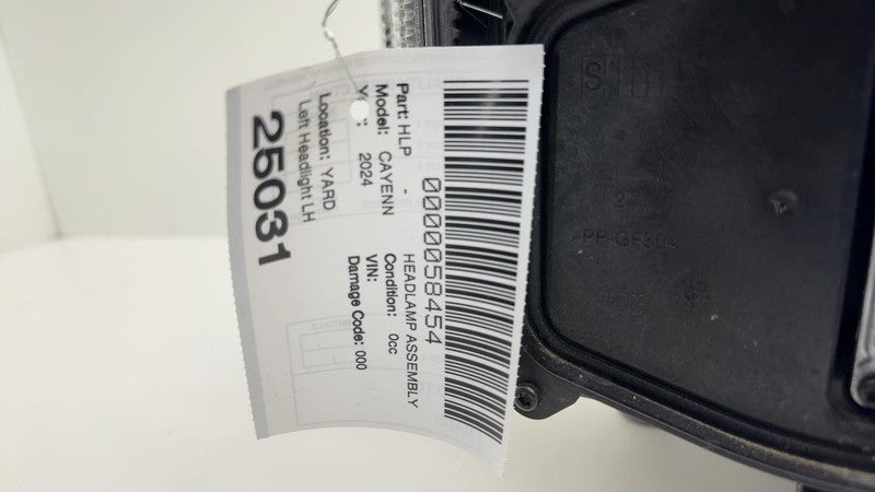 9Y0941085N ⭕ 2024 2025 Porsche Cayenne Front Left Full LED Headlight Head Lamp 9Y0941085N