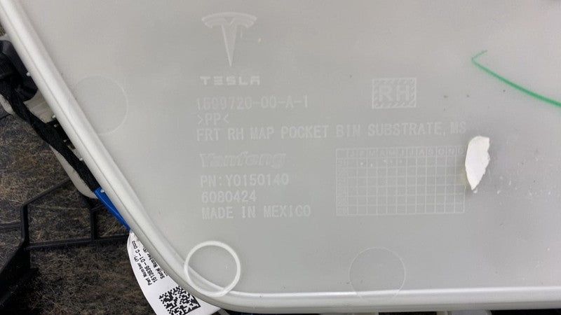 2021-2024 Tesla Model S Front Passenger Side Door Panel Trim Card Right RH Assy