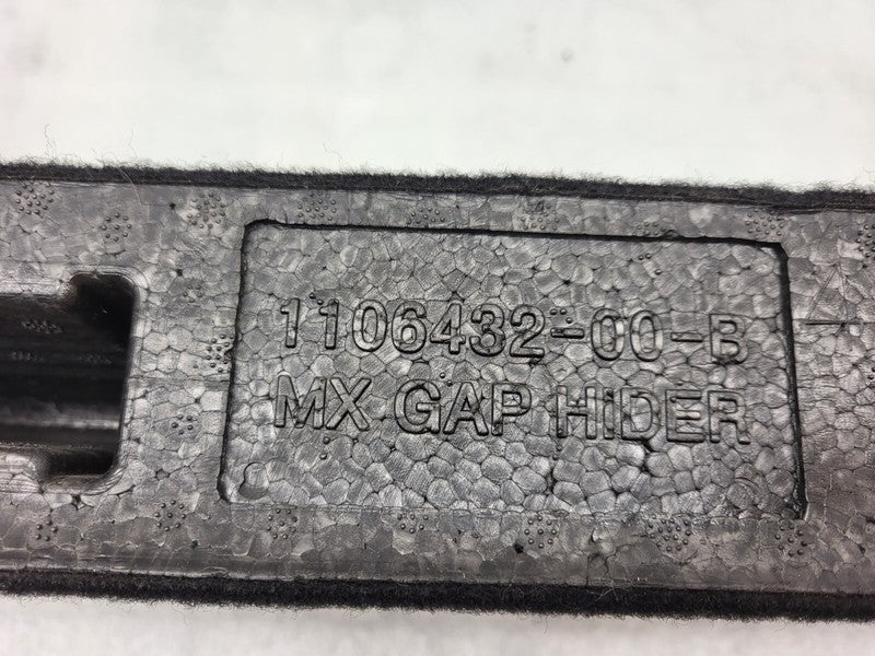 110643200B ⭕ 2016-2020 Tesla Model X MX Rear Trunk Boot Panel Foam Gap Hider 1106432-00-B