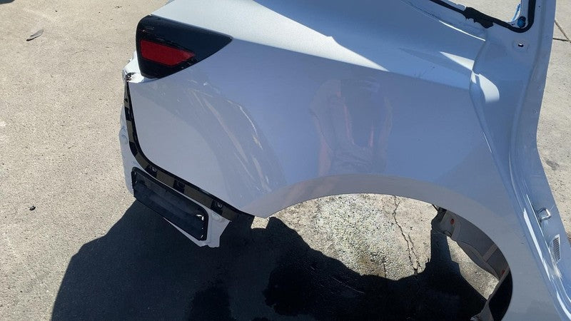 ⭕ 21-23 Tesla Model 3 Rear Right Quarter Panel Structural Frame Cut White - PPSW