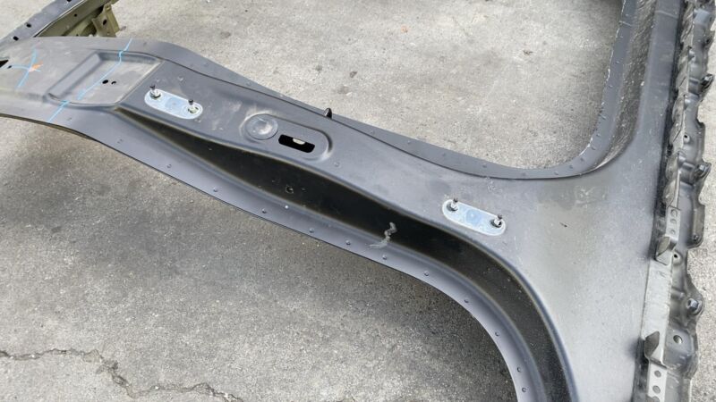 1917292-ST-A 2024-2025 Tesla Cybertruck Passenger Body Side Outer Structural Frame Right RH