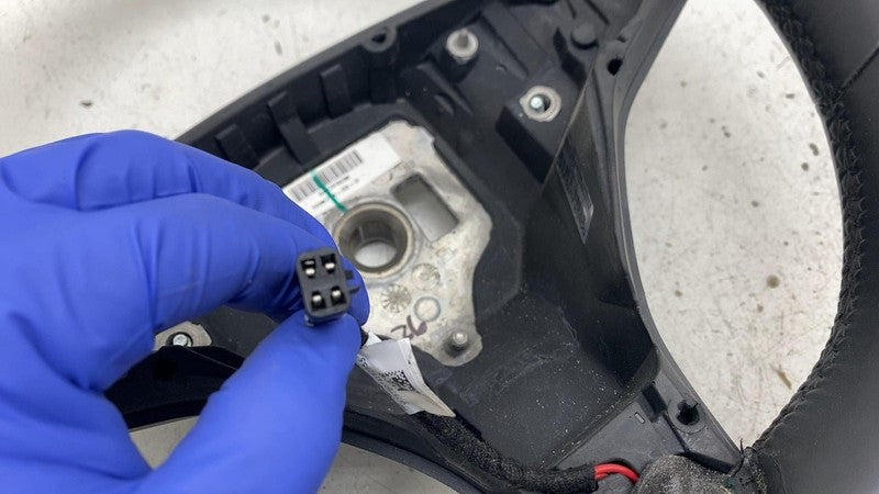 ⭕ 2016-2020 Tesla Model S MS Driver Steering Wheel Black Assembly 1036