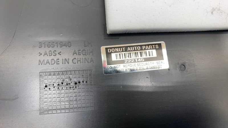 31651940 ⭕ 2021-2023 Polestar 2 Driver Side B-Pillar Lower Trim Cover Panel Left 31651940