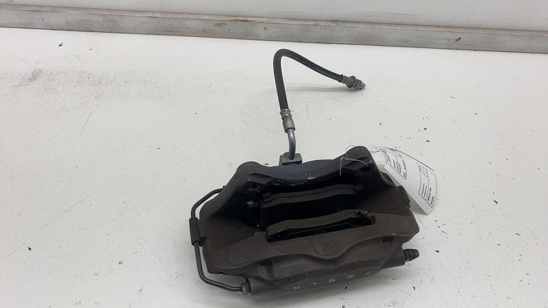 ⭕ 12-15 Tesla Model S Rear Driver Side Caliper w/ Brake Hose Line 6006