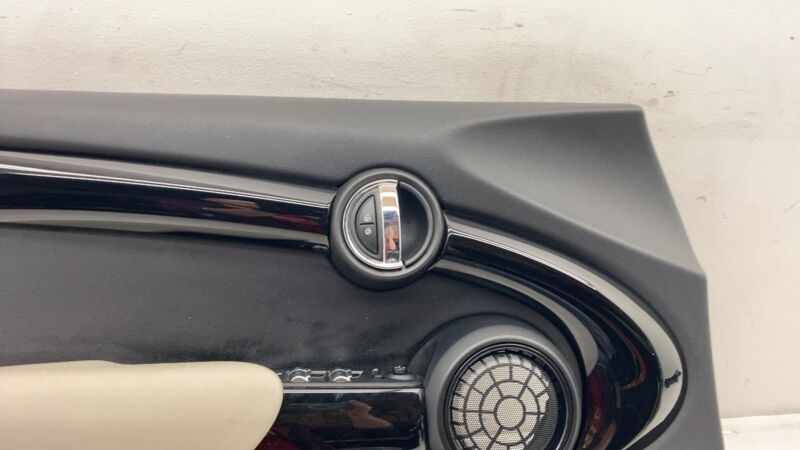 2015-2020 Mini Cooper S F55 Front Driver Side Door Panel Cover Trim Cream Left