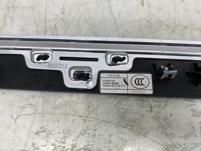 1036081-12-B ⭕ 16-20 Model X Rear Right Door Trim Card Molding (Linear Dark Ash) 1036081-12-B