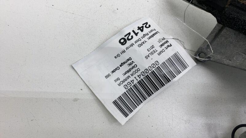 6005863-00-E ⭕12-15 Model S Front Right Exterior Rear View Door Mirror Gray PMTG 6005863-00-E