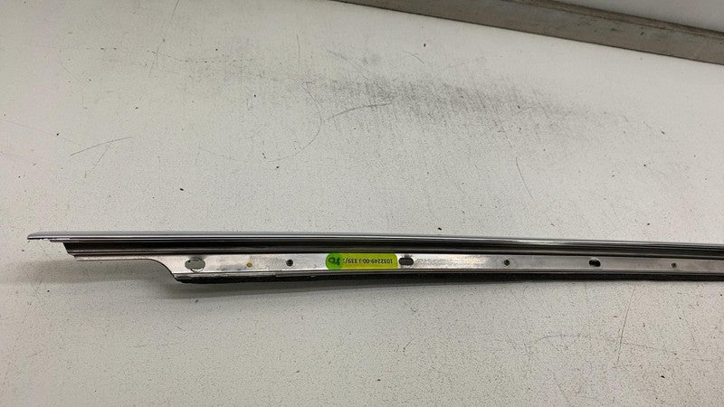 ⭕ 2016-2020 Tesla Model X MX Rear Driver Side Door Chrome Weatherstrip