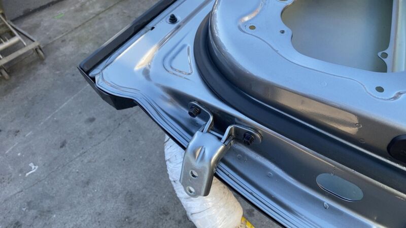 2022-2024 Kia EV6 Rear Driver Side Door Shell Panel Left LH Assembly Gray - KLG