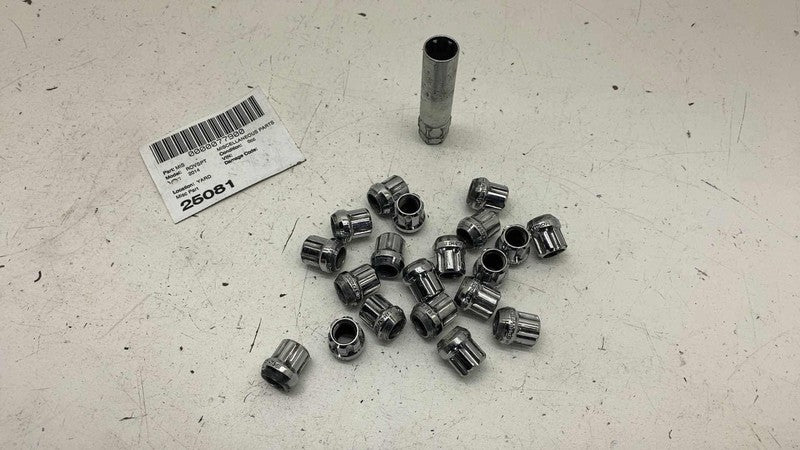 ⭕ 2014-2022 Range Rover Sport Gorilla Short Chrome Locking Lug Nuts 14