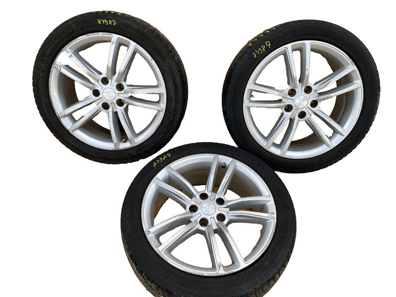 ⭕ 12-15 Model S Wheel Rim 19" 19x8.0+40mm + Tire 245/45R19 SET of 3 60