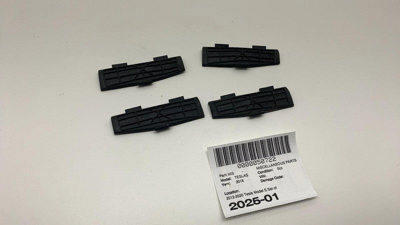 100794100B 2012-2020 Tesla Model S MS Set of 4 Front & Rear Left & Right Door Trim Pull Cup