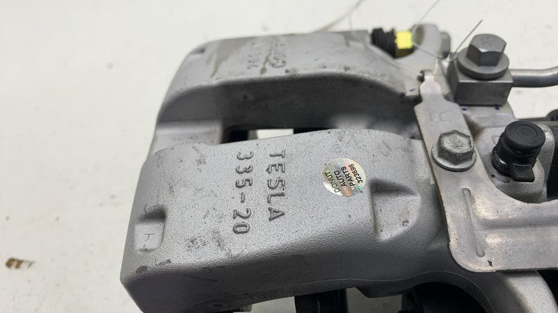 ⭕ 2017-2025 Tesla Model 3 Rear Right Caliper + Brake Hose Line BASE 10