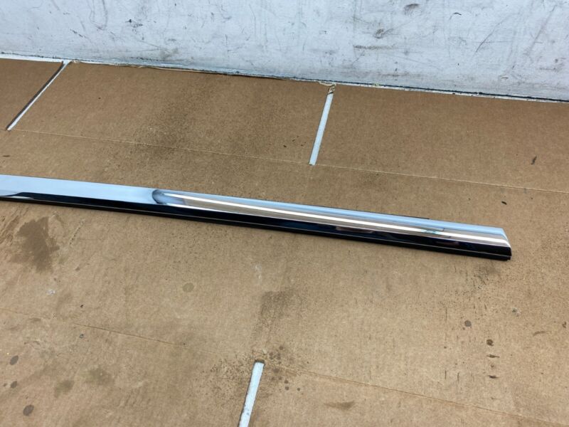 ⭕2012-2020 Tesla Model S MS Rear Right Door Exterior Mold Chrome Belt Molding RH
