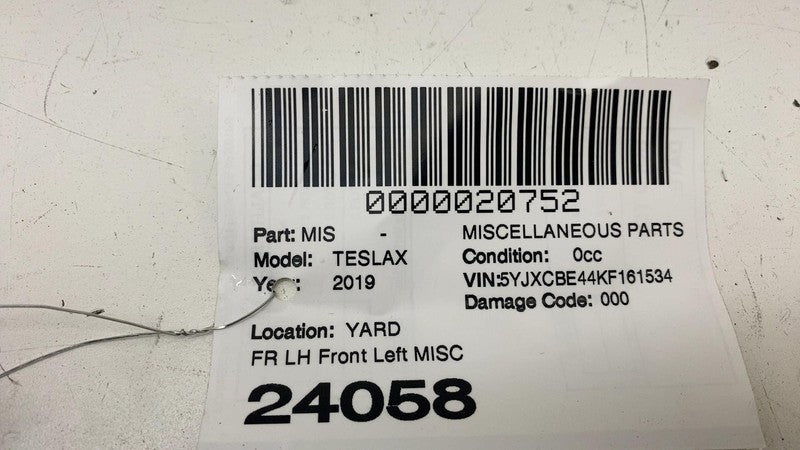 ⭕ 2016-2020 Tesla Model X Front Left Bonnet Hood Hinge Cover Trim 1064