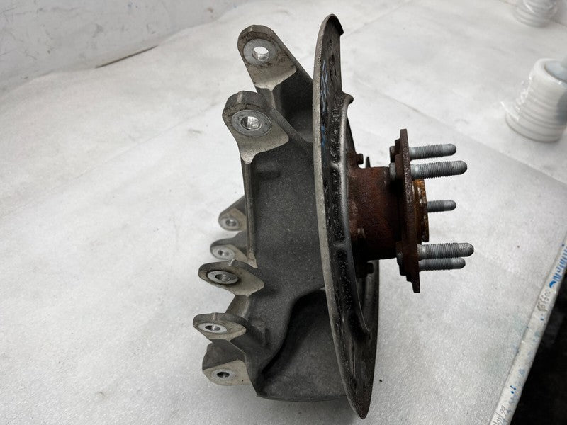 1072161-00-A ⭕ 2016-2020 Tesla Model X Rear Passenger Spindle Knuckle & Dust Shield Used RH