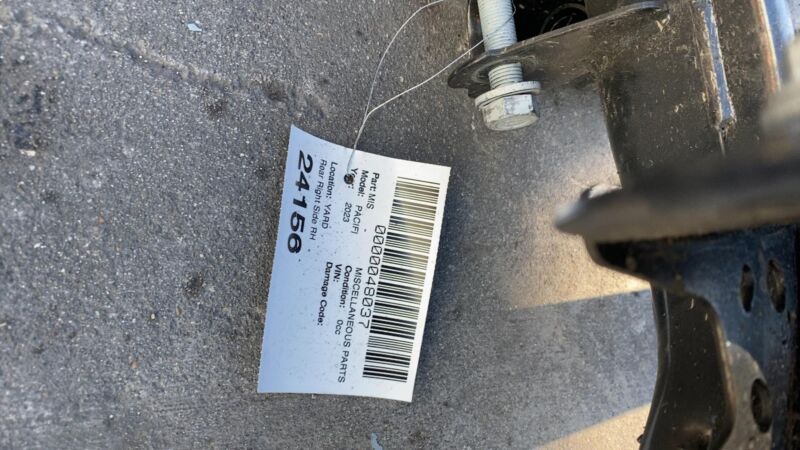 20226516150 2017-2024 Chrysler Pacifica Rear Undercarriage Subframe Crossmember Cradle FWD