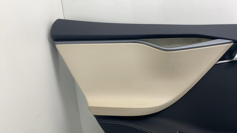 ⭕ 2012-2020 Tesla Model S MS Rear Left Interior Door Panel Trim Card Cover Assy