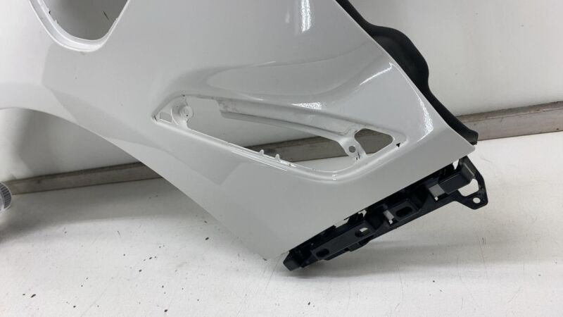 2017-2023 BMW 530e G30 Front Driver Side Fender Cover Panel Left OEM White 300