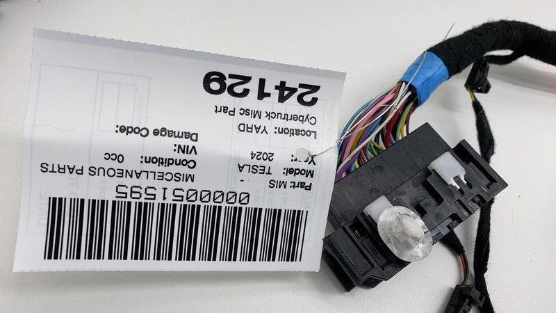 122222299G 2024 2025 Tesla Cybertruck Body Chassis Cabin Floor Wiring Harness Cable Wire