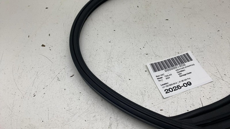 1521800-00-A ⭕ 2021-2026 Tesla Model X MX Front Left Upper Door Header Seal LH 1521800-00-A